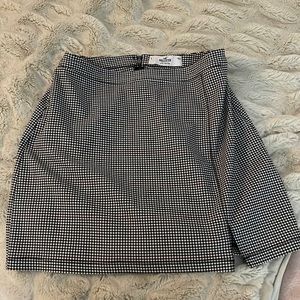 High Rise Holister Zip Skirt